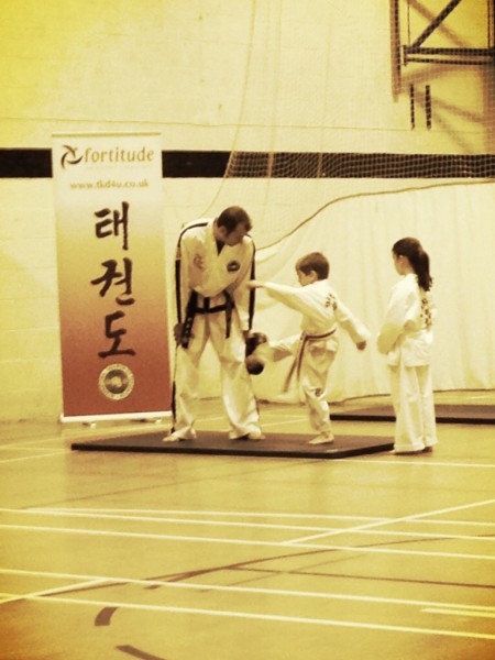 Is it a taekwondo grading or a lesson in life?